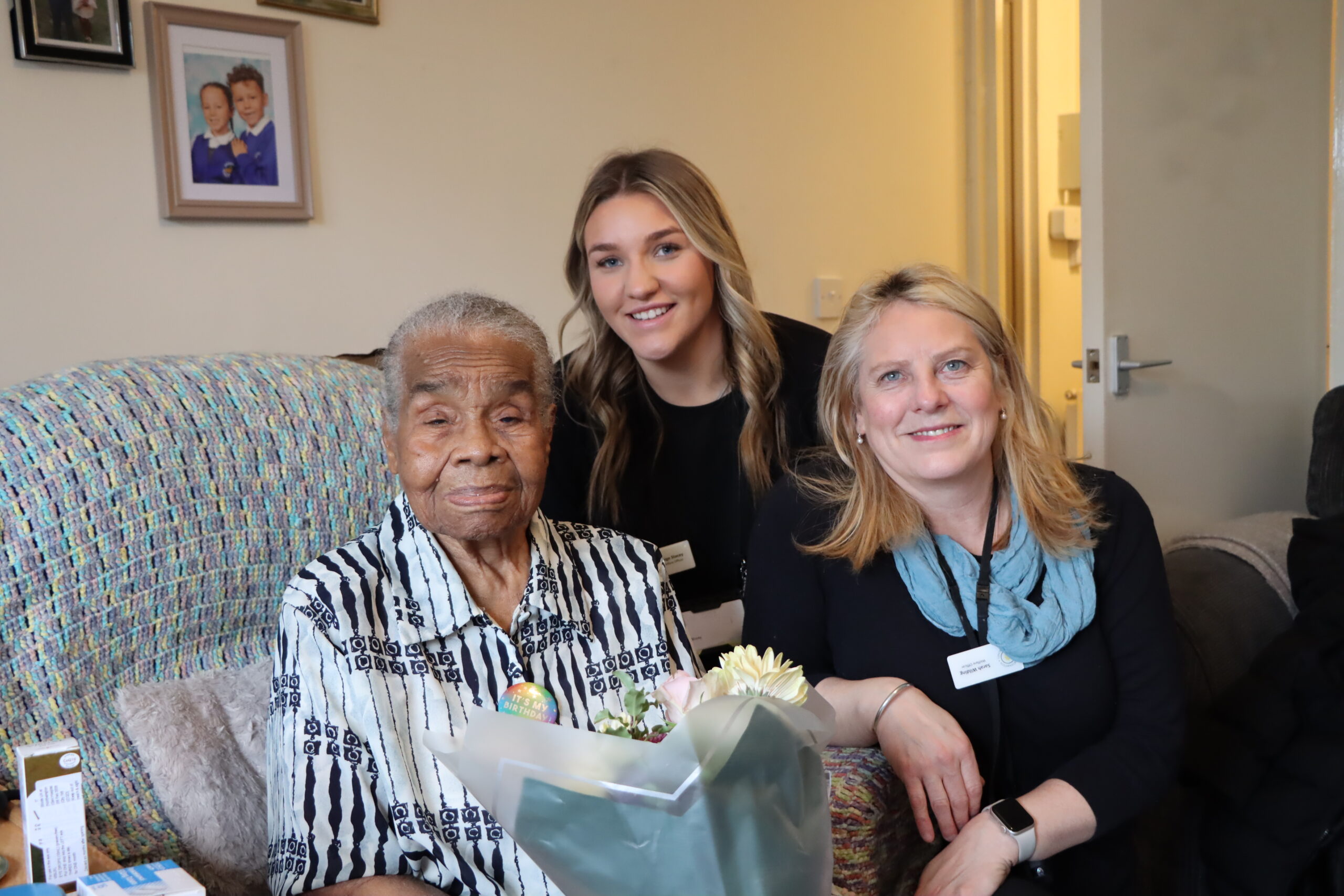 Mrs Williams Paige and Sarah