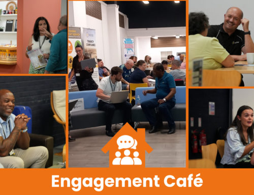 The next Engagement Café is Thursday 8th October 2026